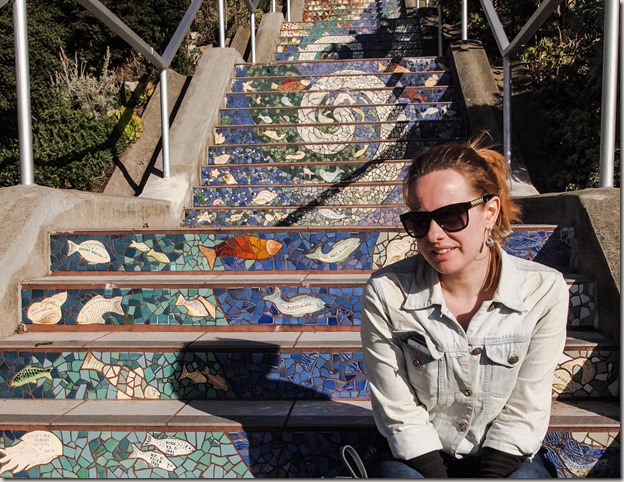 Mosaic steps San Francisco