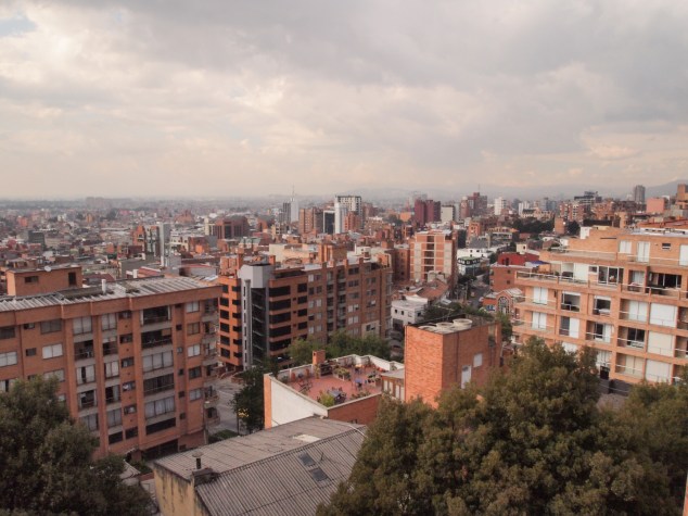 Bogota skyline