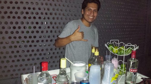 Caipirinha stall in Lapa