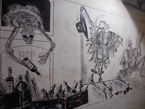 Mural at Fundo de los Nichos