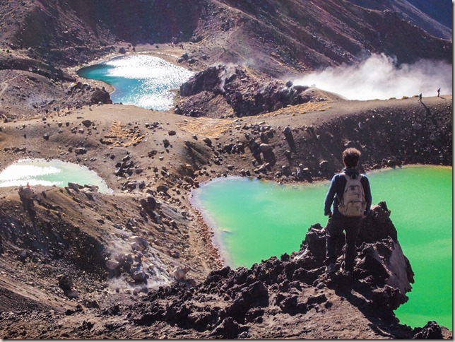 Tongariro Crossing Emerald Lake Tongariro Crossing Emerald Lake